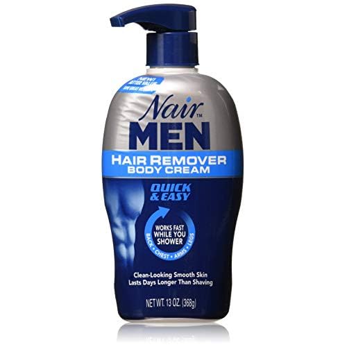 Nair For Men Hair Removal Body Cream, 13 Fl Oz (Pack of 3)