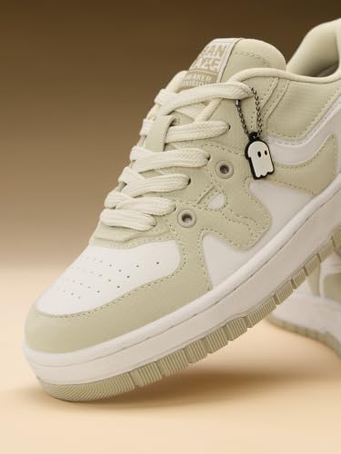 Image of The Souled Store Urban Blaze: Women and Girls Colorblocked Lace Up Low Top Stylish Sneakers with Flexibility & Comfort