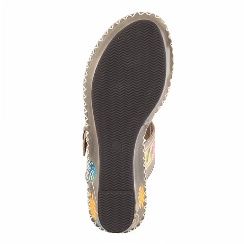 Spring Step L'Artiste SANTORINI-GRA Spring Step L`Artiste Women'S Santorini Slide Sandal Gray Eu 38 / Us 7.5-8 thumb #6