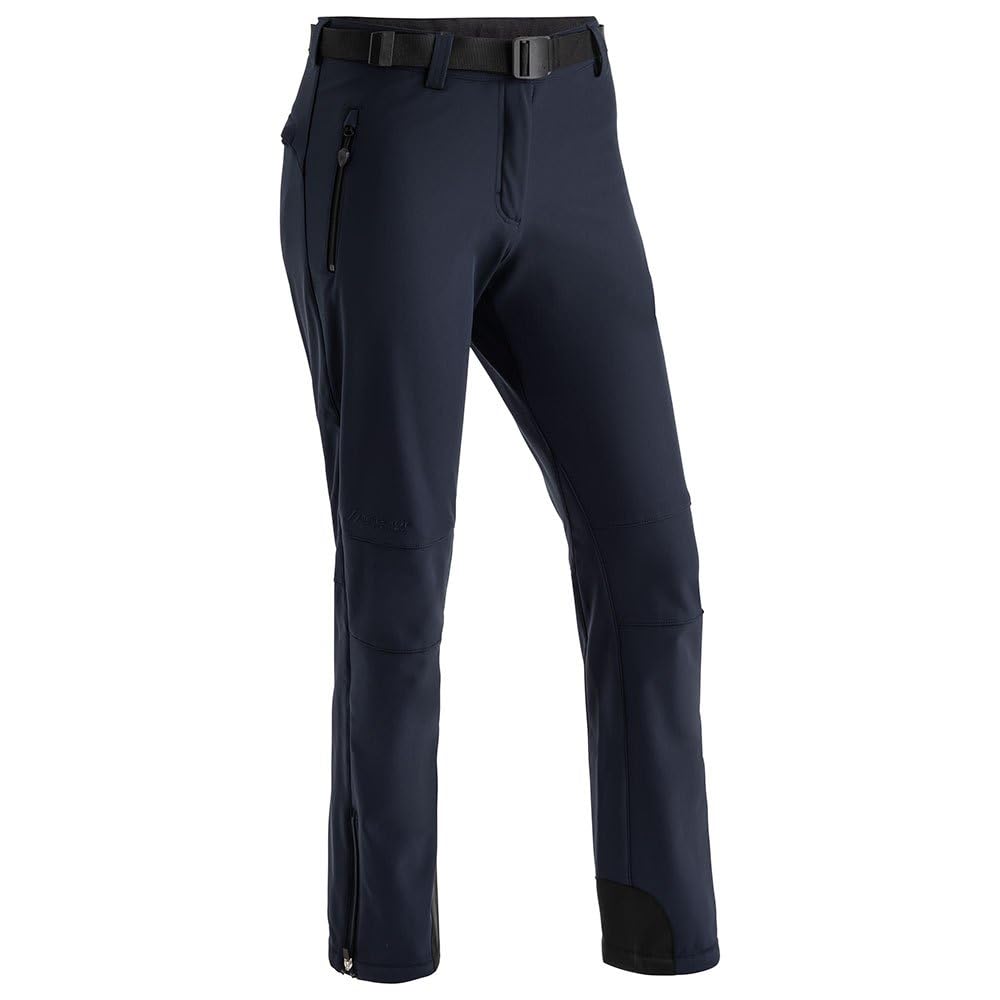 maier sports Tech Pants W, Women's Warm Hiking Trousers, Water-Repellent Softshell Outdoor Trousers for Trekking and Hiking, PFC-Free, mSTRETCH pro 2 & stormprotec Technology