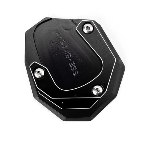 Extension de béquille CNC K1600 support latéral agrandisseur noir
