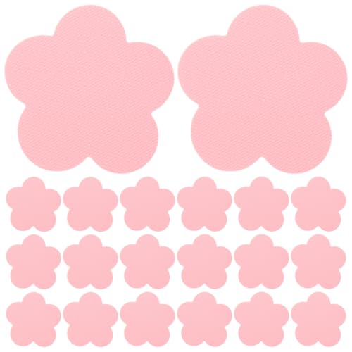 BUTIFULSIC 12pcs Floral Bathtub Non Slip Stickers Self-Adhesive Shower Grip Decals for Bathroom Safety Elegant Design Prevents Tub Petal Pink