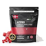 TOFT CARE ATPRO Complete Shake & Drink Rote Saft | 85% Eiweiss Protein Pulver auf 100g | Schnelle Proteinpulver Zubereitung | Fruchtiger Beerengeschmack | Clear Whey Protein Drink | 1000g