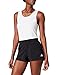 adidas Pacer 3s WVN Short, Noir/Blanc, L Femme