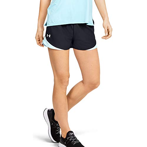 Under Armour (アンダーアーマー) レディース プレーアップ ショーツ 3.0 ブラック (015)/リフトブルー XXL