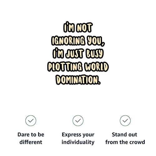 I'm not Ignoring You Hooded Denim Jacket for Kids - World Domination Jean Jacket - Quotes Denim Jacket for Kids4