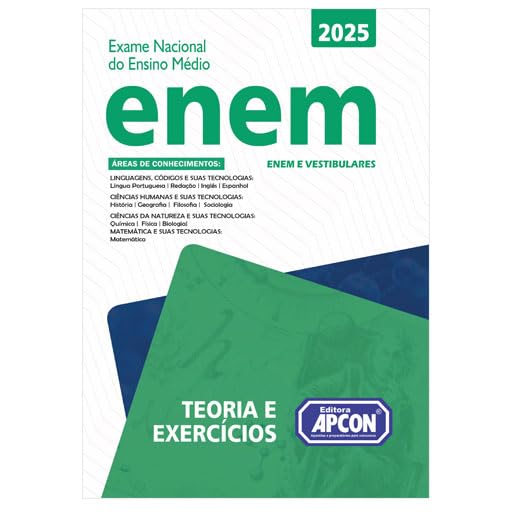 Apostila Enem 2025 - Exame Nacional do Ensino Médio