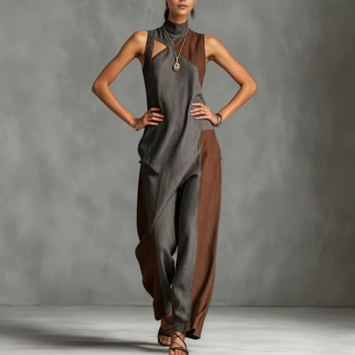Robe d'été colorée longue fluide style bohème chic décontracté - 2
