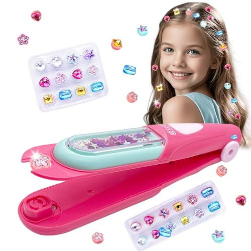 Hair Gem Stamper Kit for Girls – Sparkle Hair...