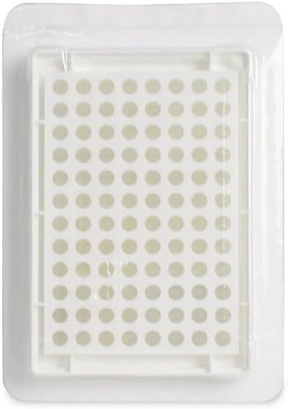 96-Well Cell Culture Plate, White frame and Transparent flat bottom, 11515