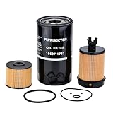 FLTRUCKTOP 15607-1733 23304-EV360 23304-78090 Fuel Filter Oil Filter Kit fit for Hino M4 M5 Truck