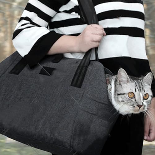 Bolsa de viaje para mascotas calefactable para paseos cómodos de perros y gatos 5