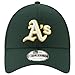 New Era MLB The League 9FORTY Team Color Primary Logo Adjustable Hat Cap One Size Fits All - Oakland Athletics Green