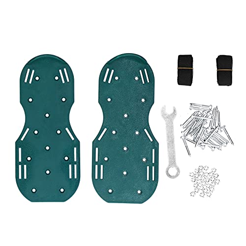 Mavaol Lawn Aerator Sandals, Adjustable Straps, Spiked Design, Easy Soil Loosening, Comfortable Fit, for Gardeners and Outdoor Projects