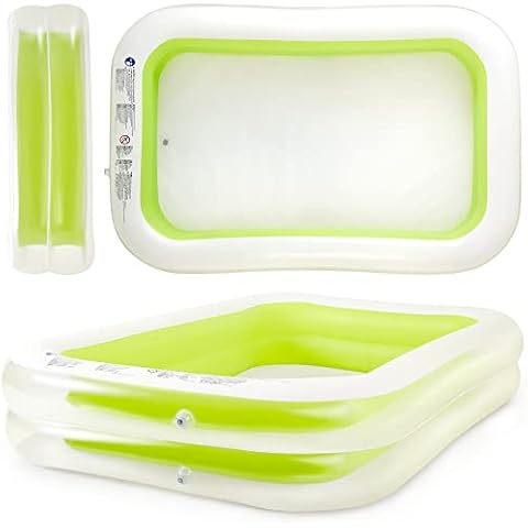 SUNMER Large Inflatable Family Paddling Pool Cover