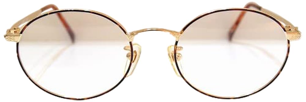 婦人用メガネ K18刻印あり！]レヴィオン メガネ 婦人用メガネ K18刻印