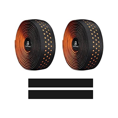 Boenoea Bike Handlebar Tape, 2 Rolls Bicycle bar Tapes Non-slip Shock-absorbing Cycling Handle Wraps for Mountain Bike Cover