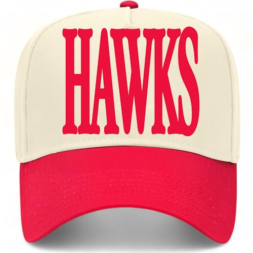 Hawks Hat (US, Alpha, One Size, Red/Natural)