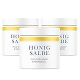 Aktiv Honigsalbe Plus, Aktiv Honigsalbe Gegen Hautfalten, Spendet der Haut intensive Feuchtigkeit, Feuchtigkeitsspendene Creme, Anti-Falten Feuchtigkeitsspendene Creme für Alle Hautt (3)