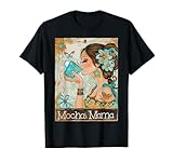 Retro Floral Coffee Mocha Mama