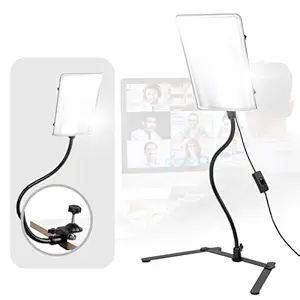 LimoLighting 2-Pack (LED Super Bright) Photo Video Light Gooseneck Extension Adapter, Flexible Neck Mount, 3 Way Mounting: Table Top & Stand, 100 LED, 3250 Lumen, 5500K, CRI>95, Photography, AGG2205