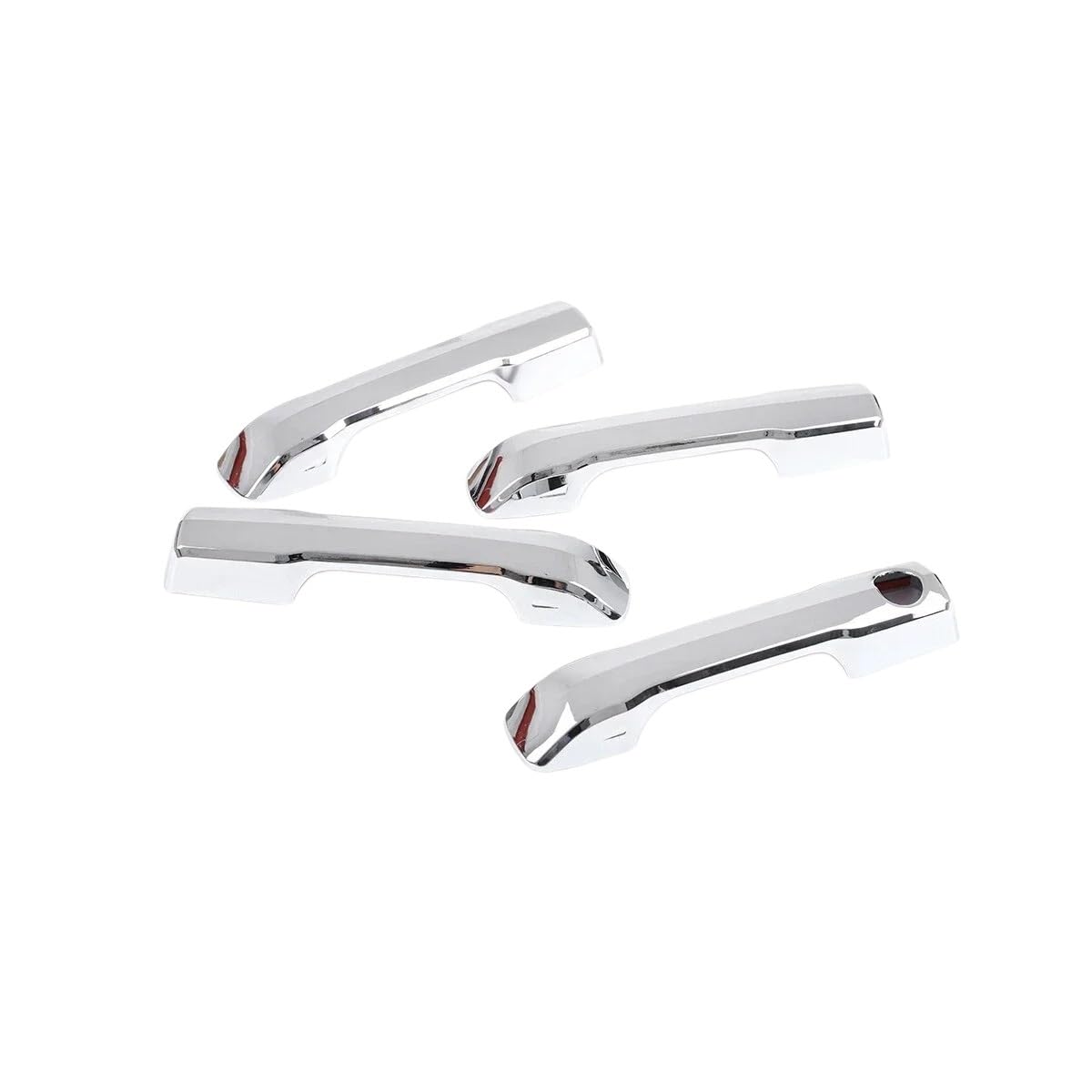 Wsx5fc Sliver Exterior Door Handles 4Pcs For Tundra 2022 2023 2024 2025 Car Door Handle Cover Exterior Moulding Trim Overlay Stciker Protector Accessories