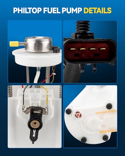 Image of PHILTOP Electric Fuel Pump Assembly FG1221 Fit for Jeep Wrangler