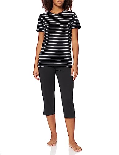 Schiesser Damen Zweiteiliger Schlafanzug 3/4 Lang