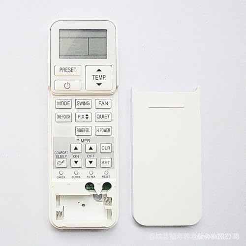 Télécommande de rechange pour climatiseurs Inverter préprogrammée blanche - 2