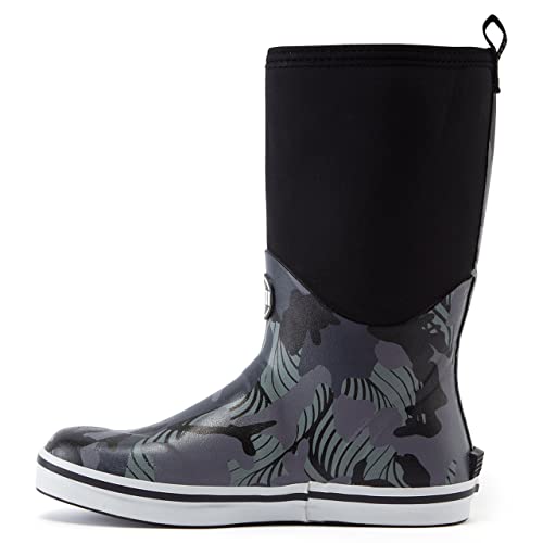 Image of Gill Mens Hydro High-Performance Mid-Length Fishing, Deck, Rain Boot - Waterproof Insulated