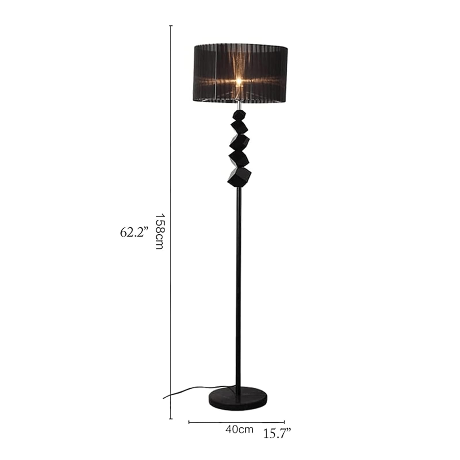 Lampa stojąca Staande lampen Creatieve kristallen design vloerlamp Marmeren voet Vloerlamp Paallamp Nachtkastje Woonkamer Slaapkamer Leeslamp idealny wybór