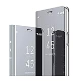 🥕Clear View:Wenn Sie diese Samsung Galaxy S10 Spiegel Handyhülle verwenden, können Sie das Display lesen, ohne den Spiegel durch den Spiegel zu öffnen, aber ohne den Smart Chip. Der Deckel kann jedoch auch als Schminkspiegel dienen. Das verleiht Ihrem Samsung Galaxy S10 ein außergewöhnliches und elegantes Aussehen.