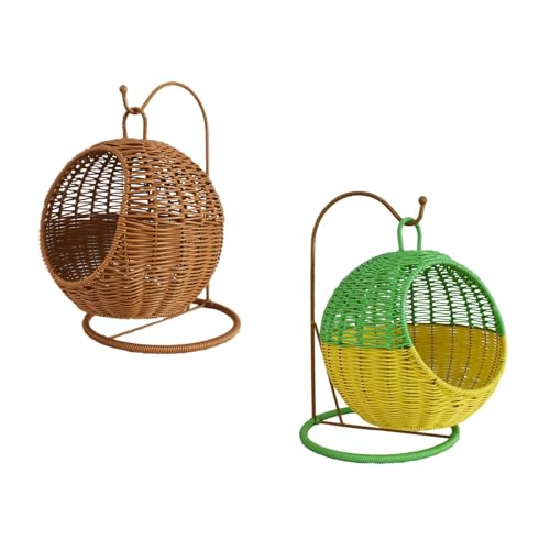 Image of CLUB BOLLYWOOD Handwoven Fruit Basket Woven Fruit Holder for Organizing Kitchen Room Brown|Home & Garden | Home D?cor | Baskets'| Baskets'| Baskets'|1 Woven Fruit Basket