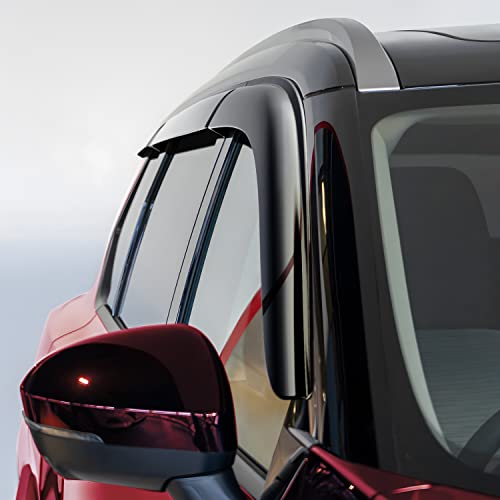 Voron Glass Tape-on Extra Durable Rain Guards for Nissan Rogue 2021-2026, Window Deflectors, Vent Window Visors, 6 Pieces - 100444 by Voron Glass - Image 2