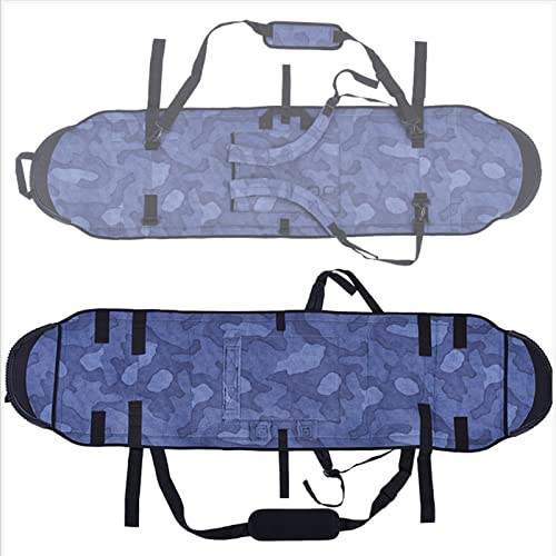 Sac de ski portable et manchon imperméable avec double sangle de transport