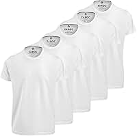 Kit 5 Camisetas Masculinas Slim Gola Algodão Premium Coloridas by ZAROC