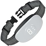 Beoankit Collier Anti Aboiement pour Chiens,Collier Automatique avec 8 Niveaux de Sensibil...