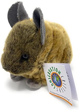 Inenity Conservation Critters Wildlife Artists Pika Stuffed Plush Toy 7"