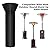 Patio Heater Covers, Heavy-duty and Weather-resistant Oxford Fabric, Waterproof, Dust-proof, Snow-proof, Windproof, with Zipper and Storage Bag (Round Stand Up)