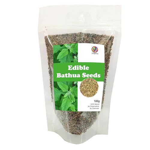 Image of JOrganics Bathua Seed (Bathua Beej) | Nutrient-Rich & Versatile for Eating, Home Gardening - 100Gram, Pack of 1