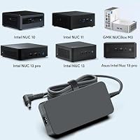 KFD 120W Ladegerät Netzteil für Intel NUC 13 14 10 11 12 pro Kit Mini PC FSP FSP120-ABBN2 FSP120-ABBN3 R FSP120ABBN2 Barebone Mini ITX PC NUC6i7KYK Asus PN64 Beelink SER9 Ladekabel Netzadapter – Ansicht 7