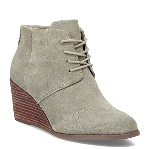 TOMS Women's, Hyde Boot, Vetiver Grey Suede, 4.5 UK