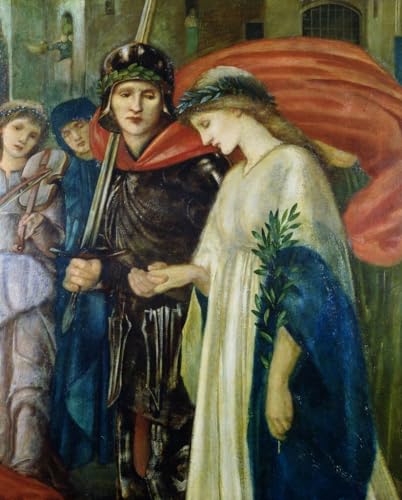 Lienzo de San Jorge y el dragón 60x90cm para vestir paredes vacías con elegancia