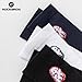 ROCKBROS Aerodynamic Cycling Socks with Wear-resistant Heel, VNS Halloween Series Breathable & Wicking Athletic Crew Socks