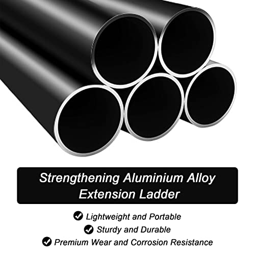 Scala Telescopica in Alluminio 3,8m, Multifunzione...