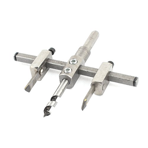 Aexit Il pratico foro regolabile da 30 mm a 120 mm per il foro circolare ha visto gli strumenti del kit fresa ID: 498664