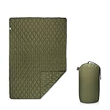 One Trail Gear Recycled Fill Quilted Puffer Blanket | Lightweight, Packable, Water Resistant | The...