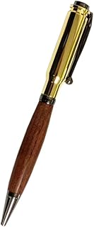 Caliber Rifle Cartridge Pen, Bolt Action Pens, Personalized Ballpoint Pen, Fancy Pens for Men, Wood Ballpoint Solid, Husba...
