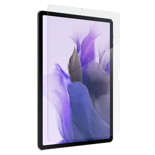 ZAGG InvisibleShield Glass Fusion Plus D3O Screen Protector - Hybrid Glass with D3O for Extreme Impact Protection - Made for Samsung Galaxy Tab S7 FE - clear