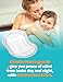 Biamba 60-Pack Disposable Nursing Pads for Breastfeeding - Ultra Thin Breast Pads for Leaking Milk Disposable with 3D Absorption & Leak Protection Individually Wrapped, Day & Night Nursing Essentials